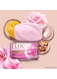 Lux Glowing Skin Rose Bar Soap  - Image 5