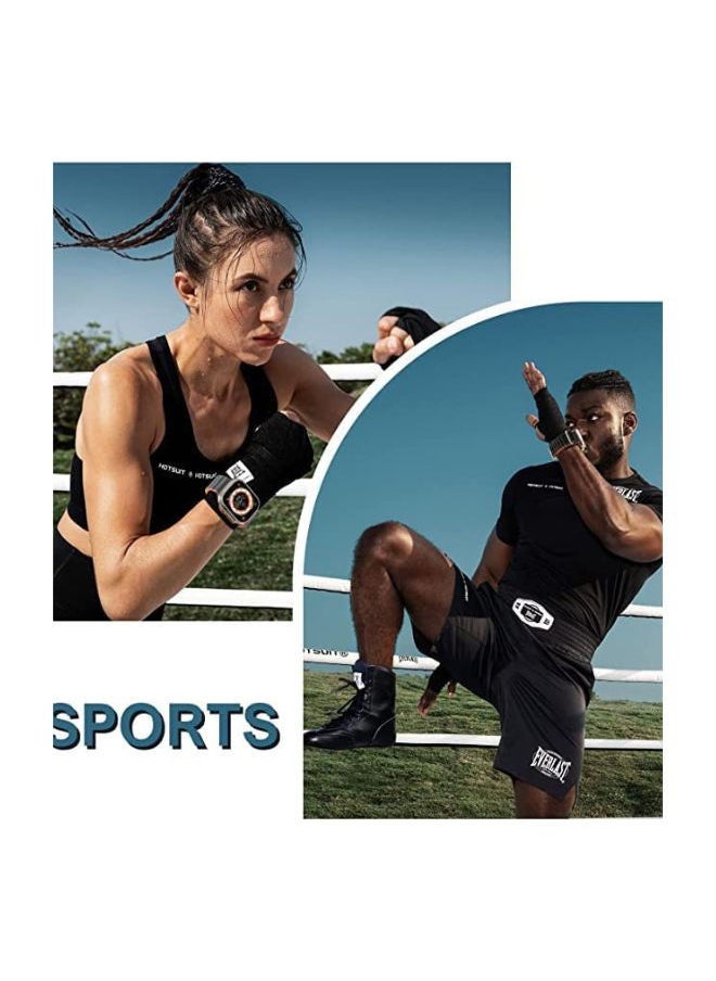 YOMNA - YOMNA 4 Pack Ocean Band Compatible with Apple Watch Ultra Band 49mm 45mm 44mm 42mm Men Women, Soft Silicone Sport Band Replacement Strap for Apple Watch Ultra iWatch Series 8 7 SE 6 5 4 3 2 1 - Image 1