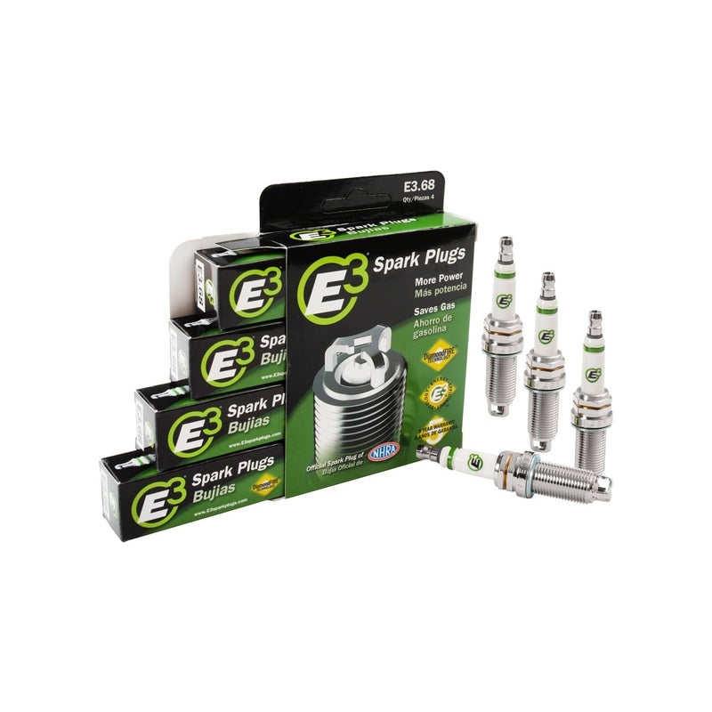 E3 Spark Plugs E3.68 Premium Automotive Spark Plug with DiamondFIRE Technology for Hemi Engines, 14mm, 1.000" Reach, Gasket Seat, Pack of 1 - Image 5