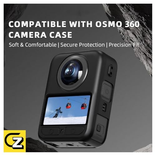 GetZget® Silicone Cover Compatible with DJI Osmo 360 Camera Cover with Lens Cap Scratch Protector Accessories - Image 4