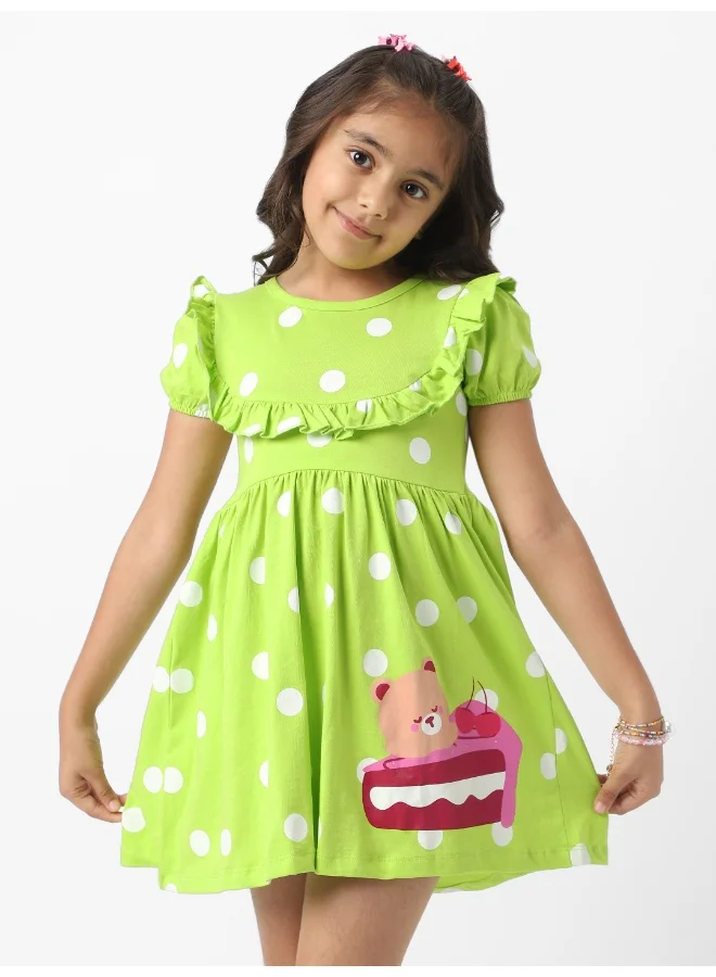 Nautinati Polka Dot Dress