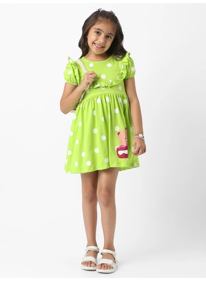 Nautinati Polka Dot Dress