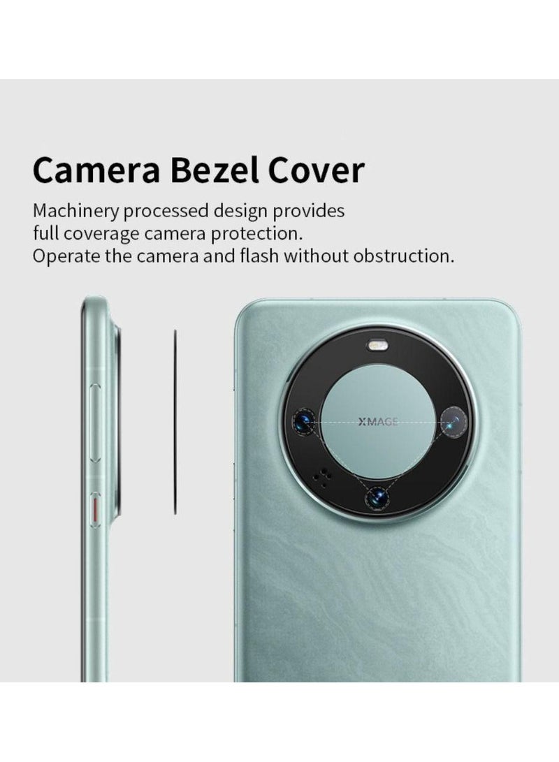 Wtech Premium Camera Lens Sheild Film Protector Shield For Huawei Mate 60 Pro 5G 2023 / Huawei Mate 60 Pro Plus 5G 2023 Clear/Black - Image 5