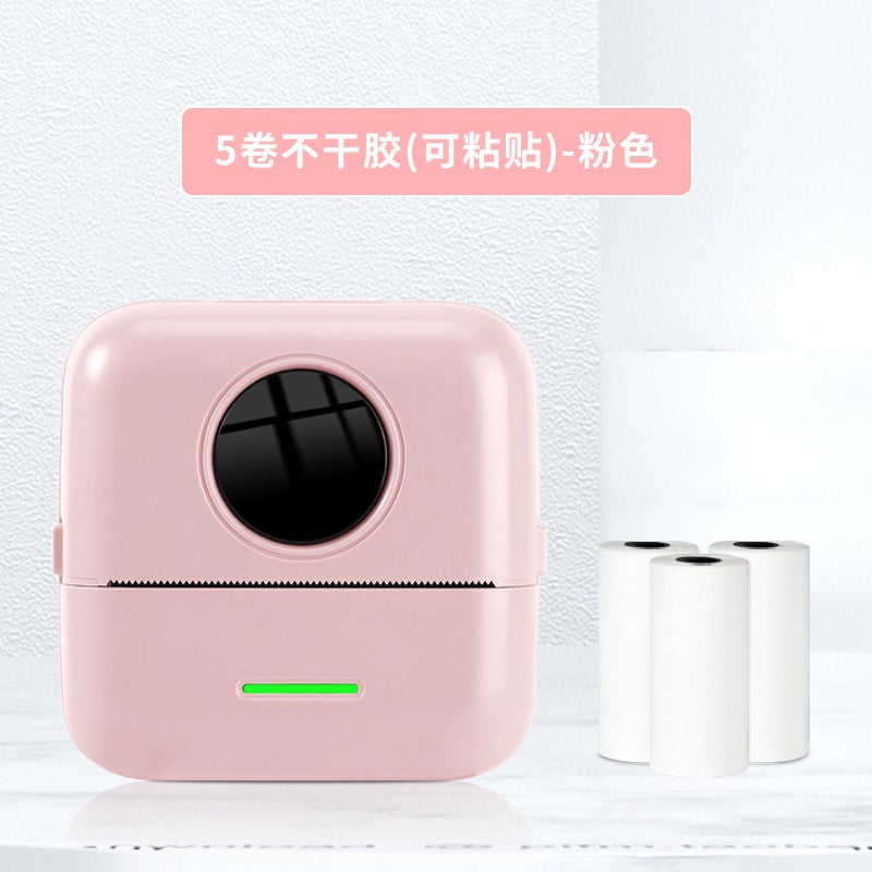 Spot Portable Mini Wrong Printer Student Pocket Wrong Label Po Bluetooth Thermal Printer - Image 1