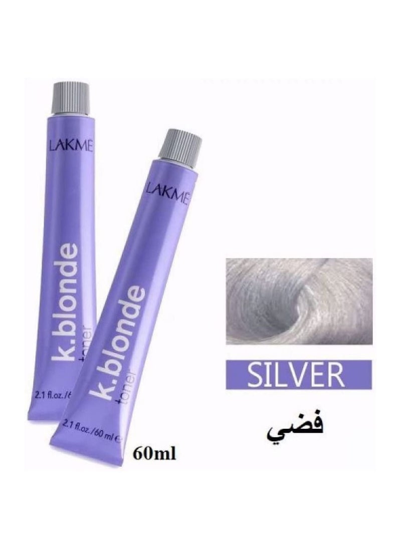 LAKME - تونر لاكمي الفضي مع أكسجين الجلوس 1.8%(6 فولت) 120 مل - Image 1