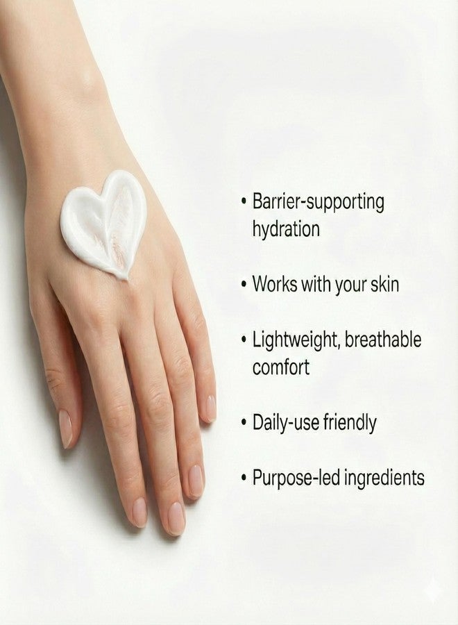 ALARA OKRA MOISTURISER Deep Hydrating Face Moisturizer for Dry Skin - Natural Hydrating Moisturiser with Aloe Vera & Almond Oil for All Skin Types 100GM - Image 3