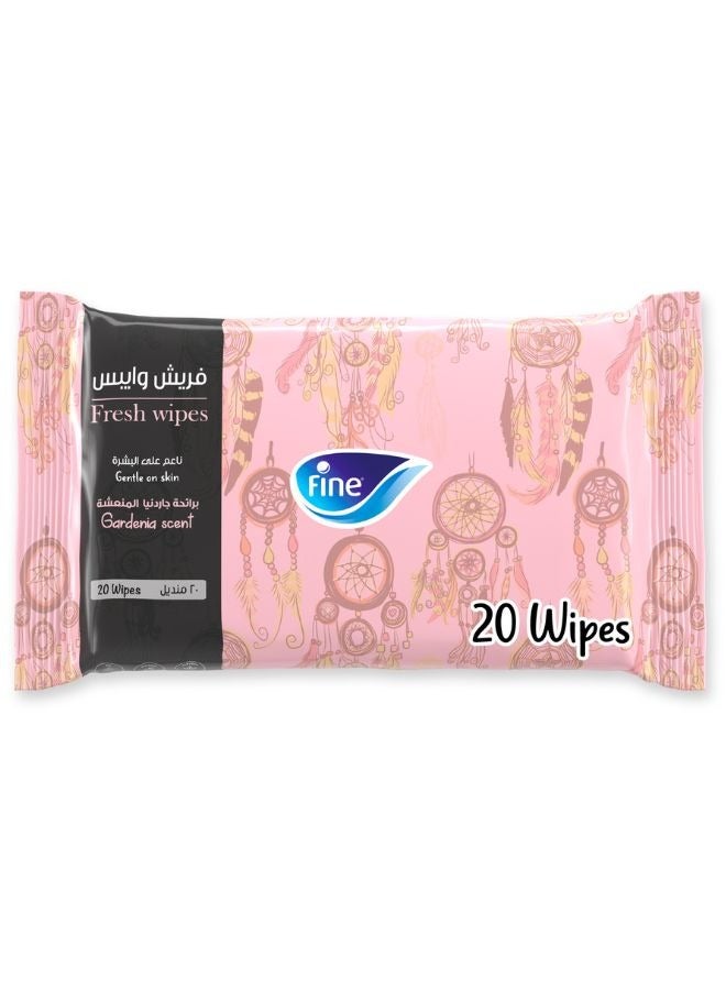 Fine Gardenia Fresh Wipes - Image 1