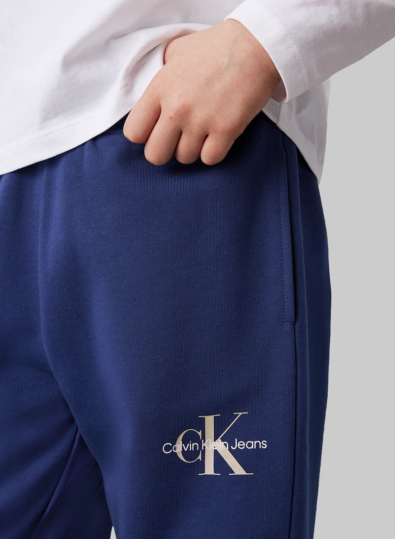 Calvin Klein Jeans MONOGRAM LOGO SWEATPANTS