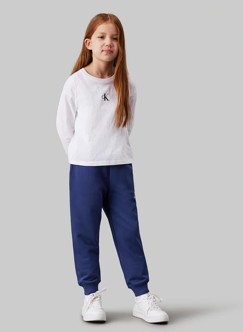 Calvin Klein Jeans MONOGRAM LOGO SWEATPANTS