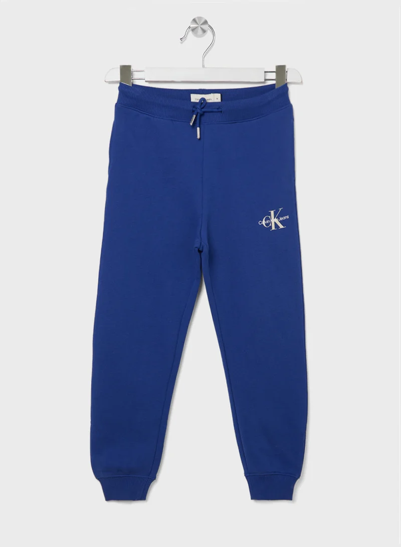 Calvin Klein Jeans MONOGRAM LOGO SWEATPANTS