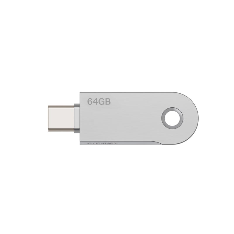 Orbitkey USB-C | Thumb Drive with Fast Transfer Chip | Slim Profile Compatible with Orbitkey Key Organizer & Key Ring - Image 2
