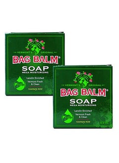 Bag Balm Mega Moisturizing Soap Rosemary Mint 39 Ounce Bar (Value Pack Of 2)  - Image 1