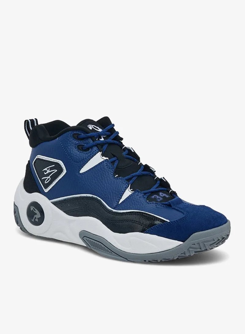Shaq BLUE Men Lace-Up Basketball Shoes for Men | Best Price UAE