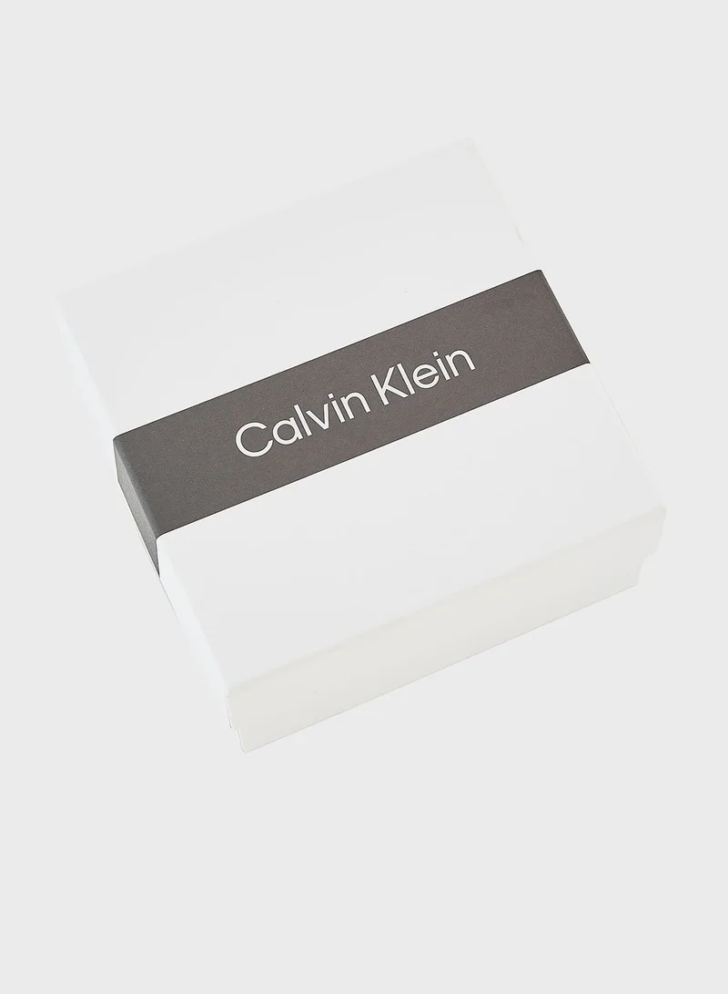 CALVIN KLEIN Ionic Plated Carnation Gold Steel With Crystal Necklace