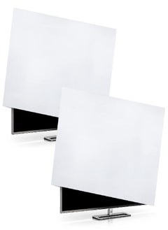 2 Pcs TV Cover for Moving Foam Flat Screen TV Cover Waterproof and Weatherproof TV Protection Moving Supplies 30 x 40'' TV Display Screen Protector for TV Moving, Storage, or Renovation Fits to 43"