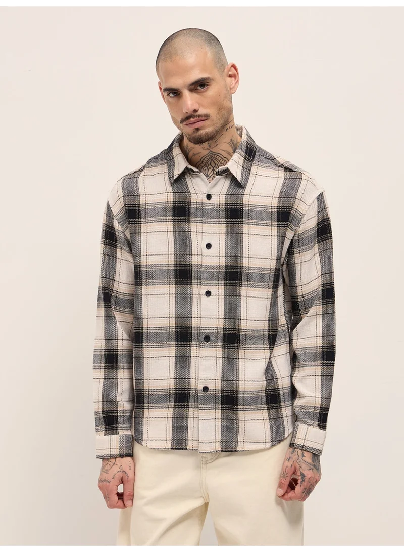 THE BEAR HOUSE  Men’s Trendy Shacket for All Seasons | Casual Overshirt Jacket for Men | Versatile Outerwear Layer for Office, Streetwear & Travel | Modern Smart Look for Everyday Outfits for Men | Best Price UAE