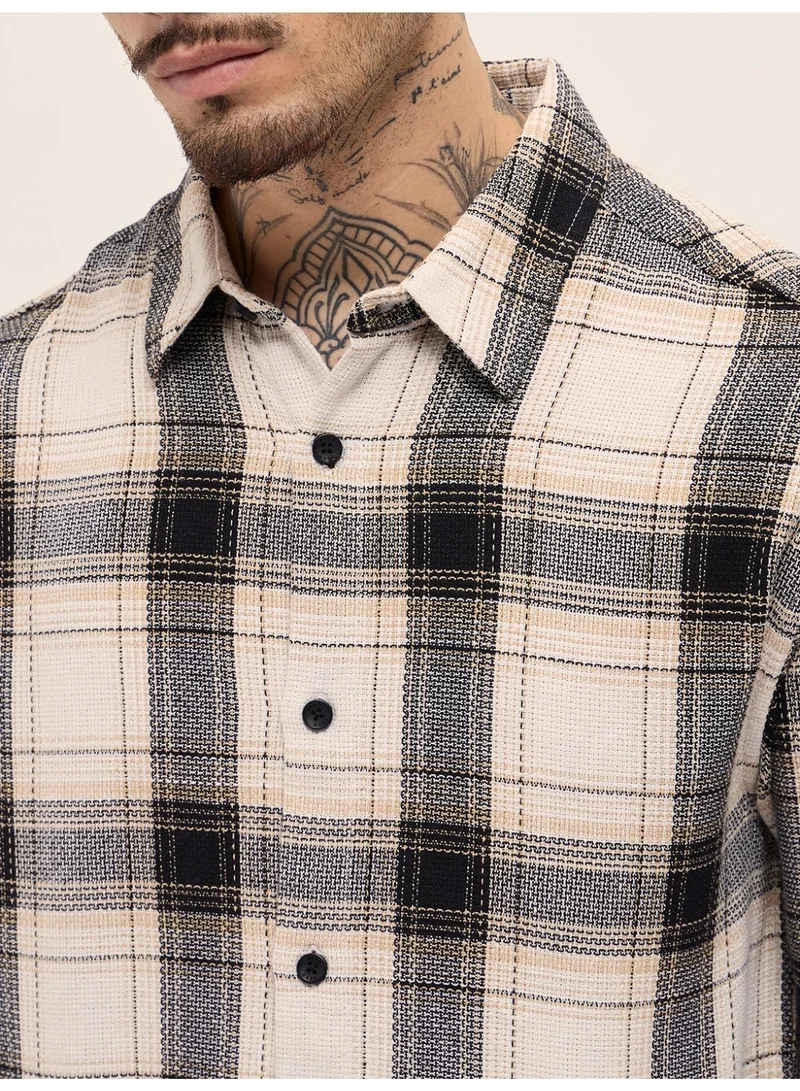 THE BEAR HOUSE  Men’s Trendy Shacket for All Seasons | Casual Overshirt Jacket for Men | Versatile Outerwear Layer for Office, Streetwear & Travel | Modern Smart Look for Everyday Outfits for Men | Best Price UAE