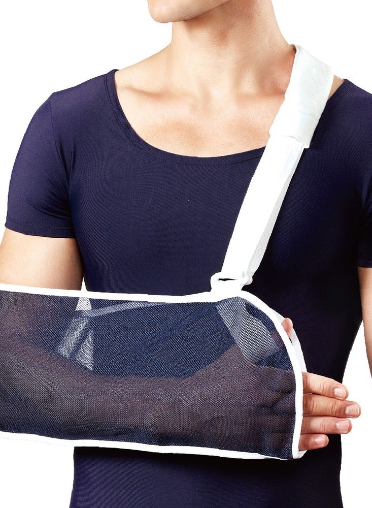 ANTAR Arm Sling – Adjustable Upper Limb Support for Sprains, Elbow Dislocation & Rehabilitation – Comfortable & Breathable – Supports Casts – Sizes S–XL