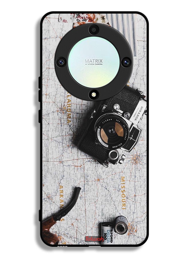Tolwak Honor X9a Protective Case Cover Vintage Camera - Image 1