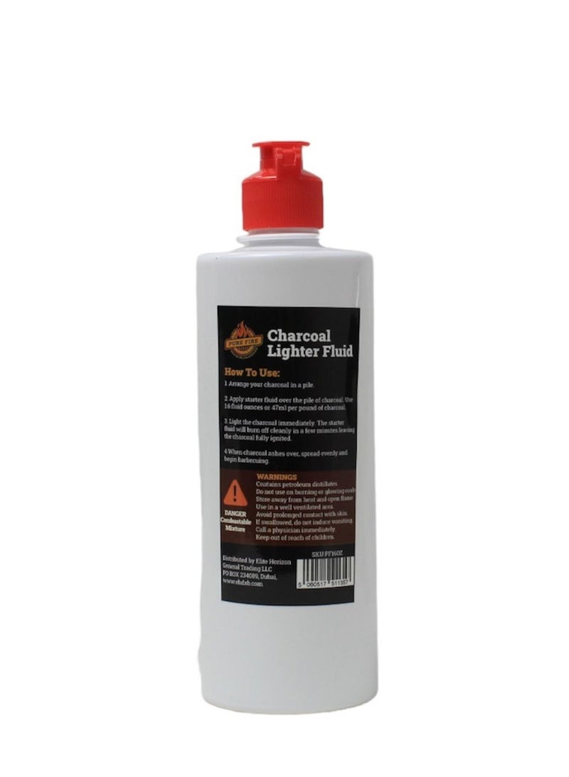 Pure Fire Liquid Firelighter 160Z Quick & Easy Fire Starter | Odorless, Smokeless & Long-Lasting | Ideal for BBQ, Grilling, Fireplaces, Wood Stoves & Campfires - Image 2