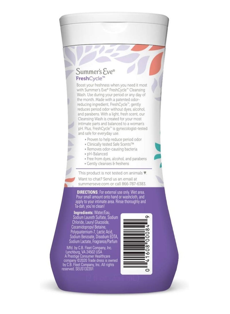 Summer's Eve Menstrual Intimate Wash for Sensitive Skin - 354ml - Image 2