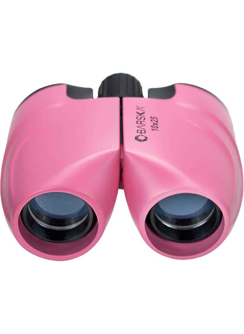 BARSKA BARSKA 10x25 Pink Porro Binoculars  - Image 5