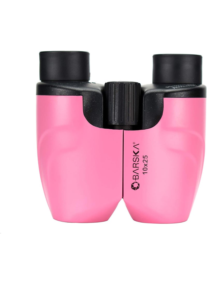 BARSKA BARSKA 10x25 Pink Porro Binoculars  - Image 4