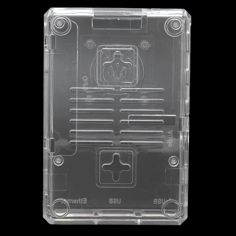 Enclosure for Raspberry Pi 4 Model B ABS Case Microcomputer Cooling Shell with Non Slip Mat - Image 4