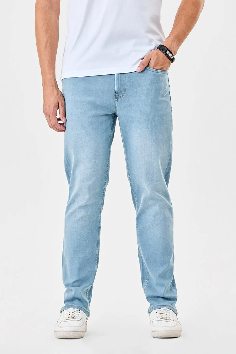 SNITCH جينز ضيق بقصة نحيفة قابلة للتمدد