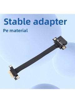 PCI-E PCI Express 1X To 1X Slot Vertical Card Converter Extension Ribbon Adapter-Color:3.0 -1X-30CM