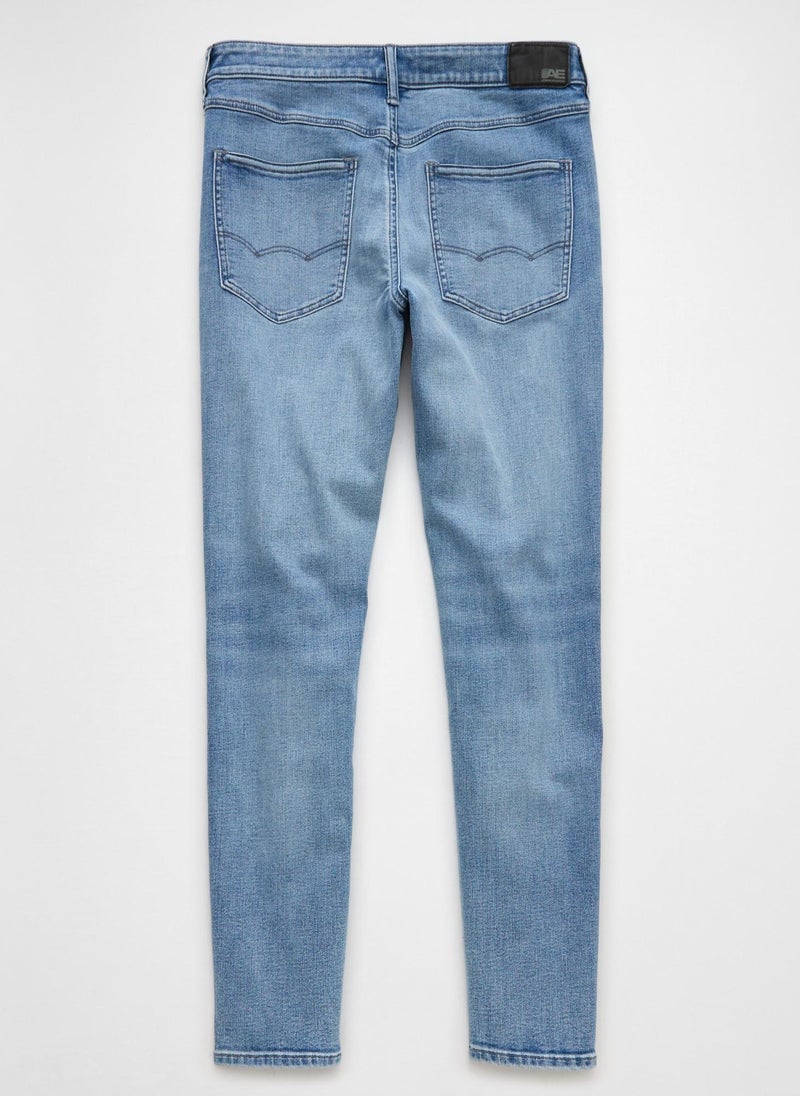 American Eagle - Airflex+ 24/7 Mid Wash Slim Fit Jeans - Image 1