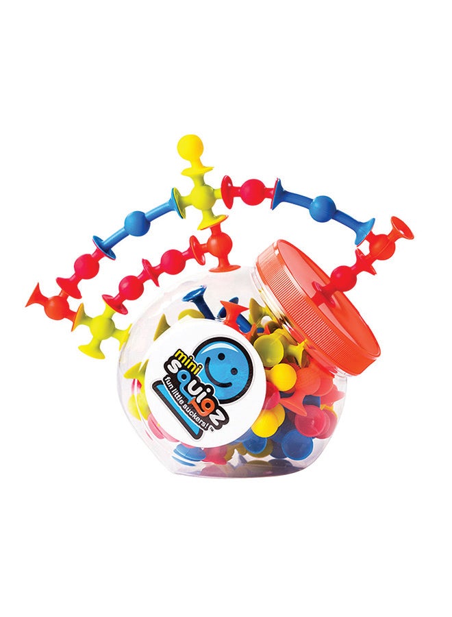Fat Brain Toys Fat Brain Toys Squigz Starter Set 24pc Creative Suction Construction Toy Educational STEM Sensory Building Set for Boys & Girls Ages 3+Flexible Connectors for Fine Motor Skills & Open-Ended Play - Image 3