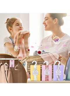 ماركة غير محددة أكياس معطر مكونة من 12 قطعة ، معطرات للأدراج ، معطرات هواء لخزانة الأدراج ، وخزائن ، وخزائن ، وحمامات ، سيارات (زهرة اللافندر والياسمين)  - Image 3
