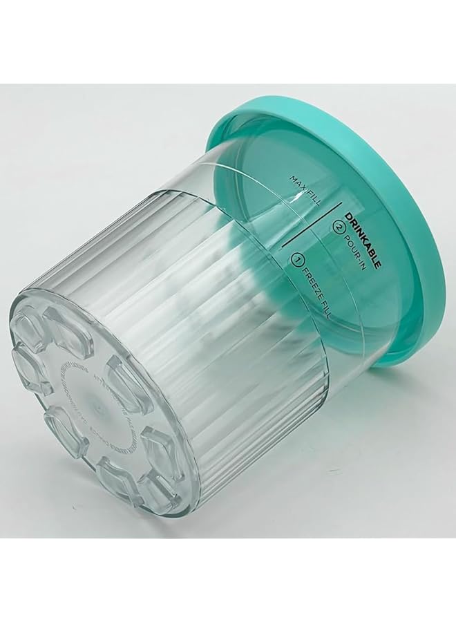 Green Tiger for Ninja CREAMi Deluxe Tubs 4 Pack with Color Lids, Replacement Pint Containers Pots for Ninja Creamy NC501UK NC501 NC500 Series Ice Cream Maker, erorex-Free & Dishwasher Safe (Blue/Pink/Lime/Yellow) - Image 5