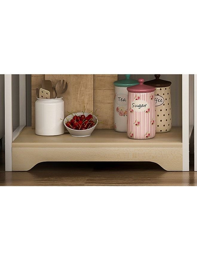 NKX 3 Layer Kitchen Shelf Wooden Microwave Oven Storage Rack  - Image 4