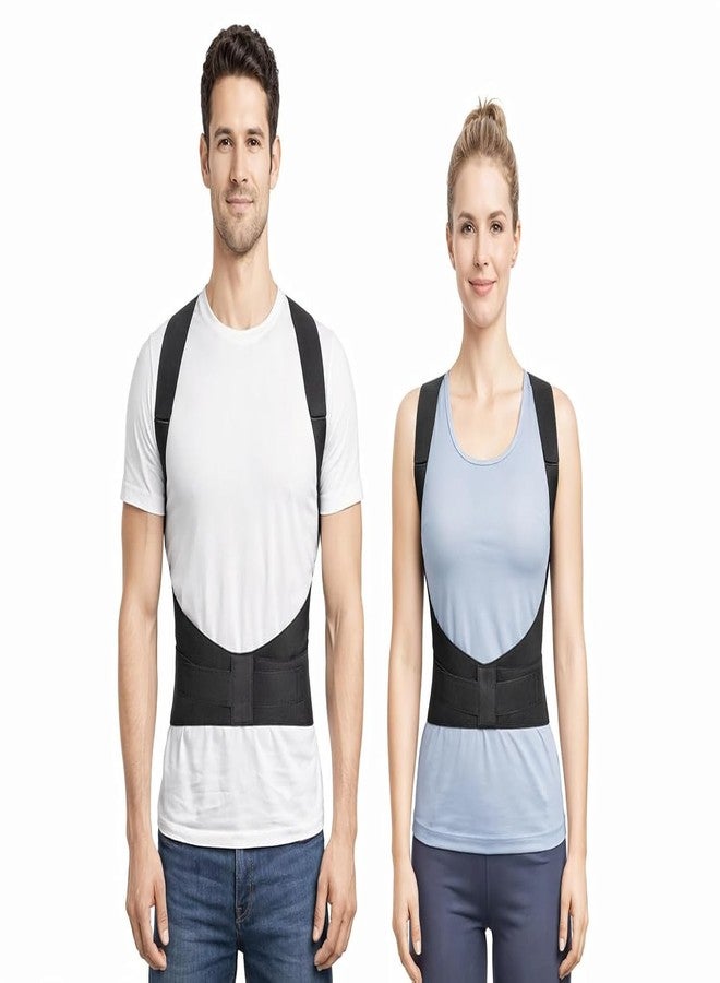 Fitolym X-Cross Posture Corrector Belt for Men & Women | Upper Back & Waist Support Brace | Adjustable Cross-Back Design | Breathable & Invisible Under Clothes - Image 3