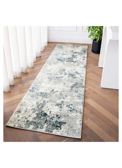 KNOT HOME Jacob Sky Runners 220 x 80 cm Carpet Knot Home Designer Rug for Bedroom Living Dining Room Office Soft Non-slip Area Textile Decor  - Image 1