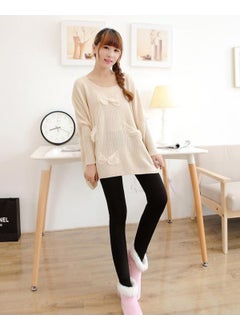 TECHNO 8Q Polar Fleece Plush Winter High Waist Double Stitched Soft and Comfortable Thermal Inside Complete Leggings  - Image 4