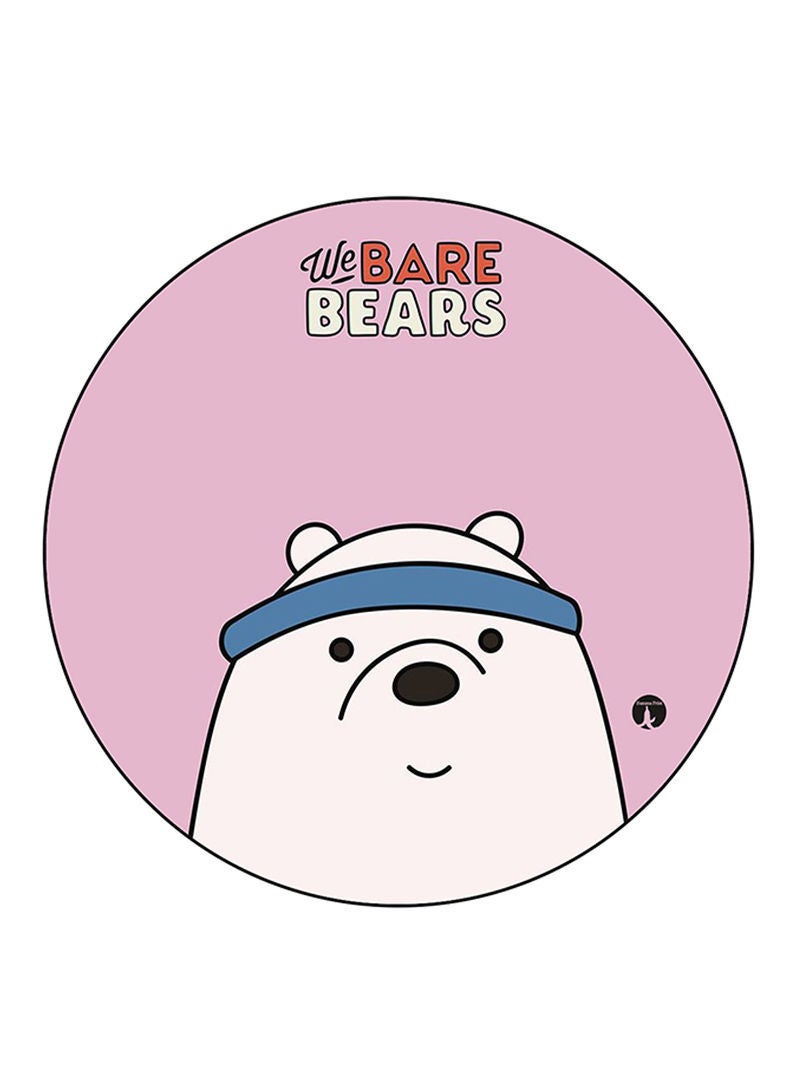 We Bare Bears Printed Mouse Pad Multicolour