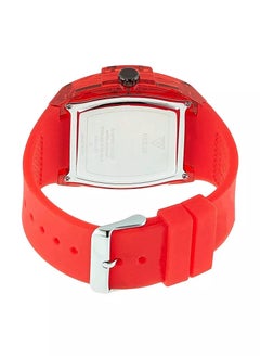 GUESS Men's Analog Round Shape Silicone Wrist Watch GW0203G5 - 43 Mm  - Image 4