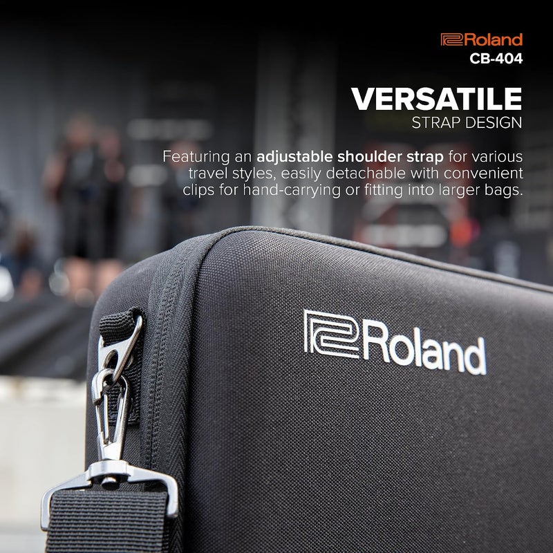 Roland CB-404 Custom Carrying Case for SP-404 Samplers - Black - Image 4