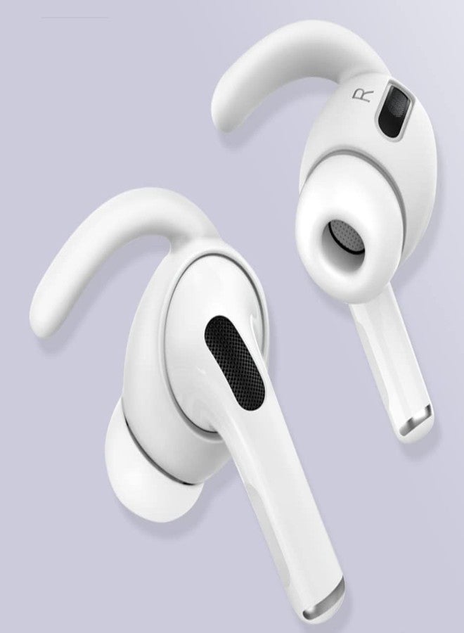 ALXCD Sport Ear Tips Hook Compatible with AirPods Pro Earbuds, Anti Slip Soft Silicone Earbuds Covers Earhooks, Compatible with AirPods Pro, 10 Pairs 10 Color - Image 3