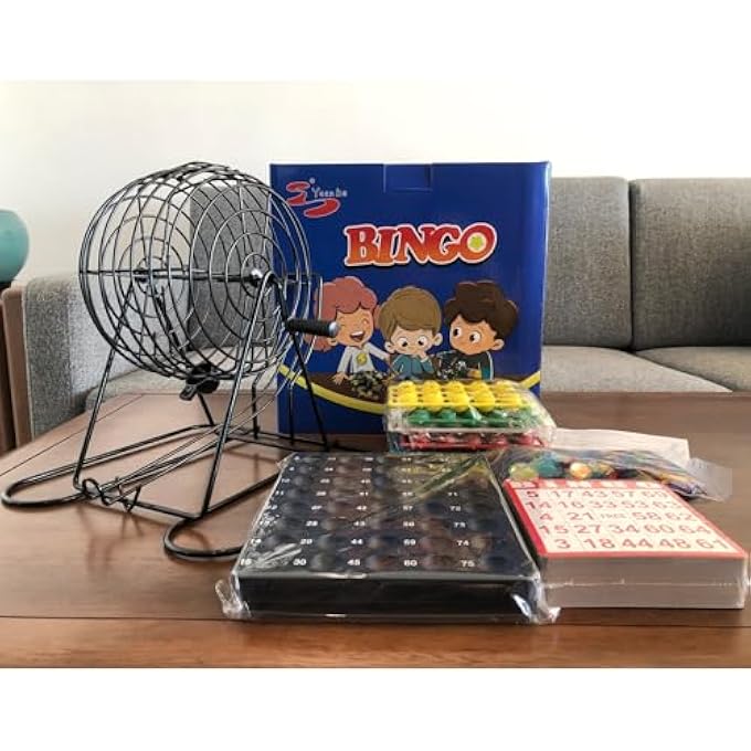 Yuanhe Bingo Game Bingo Master Board for Large Bingo Balls Balls Holder Balls Tray - Image 2