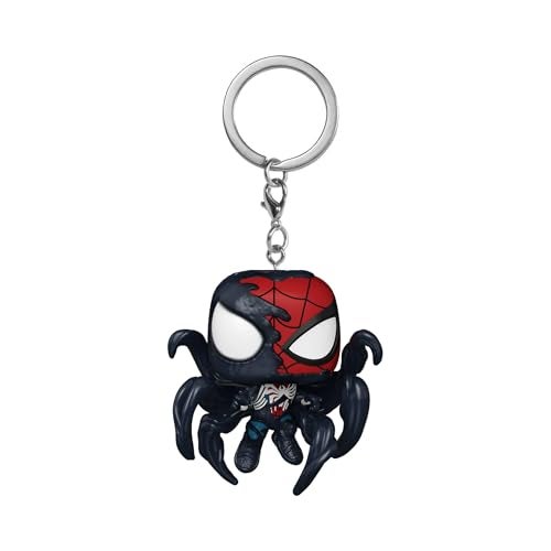Funko Pop Keychain SM2VG SpiderMan Advanced Suit 20 Symbiote Takeover Spiderman 2 Video Game Novelty Keyring Collectable Mini Figure Stocking Filler Gift Idea Official Merchandise - Image 1