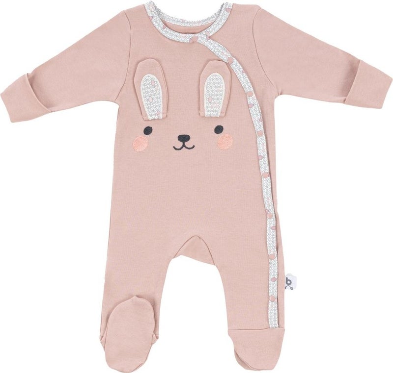 Gezenbebe Hero Long Sleeve Embroidered Baby Romper Bunny  - Image 1