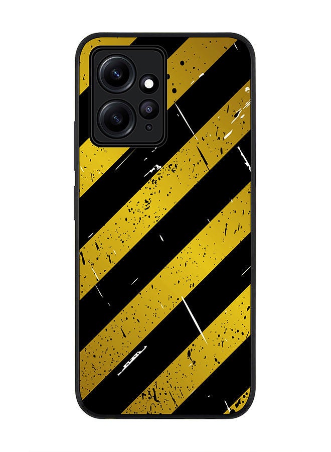 Stylizedd غطاء حافة أسود متين لهاتف Redmi Note 12 4G - تصميم نحيف، مطاطي مرن، حواف واقية من السقوط، غطاء رقيق من TPU Gel - تحت الإنشاء - Image 1