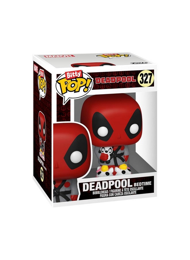 Funko فانكو بيتي بوب! ديدبول - ماستر الشواء، مجموعة 4 - مع شخصية مفاجئة صغيرة - 0.9 بوصة (2.2 سم) قابلة للجمع - رف عرض قابل للتكديس متضمن - فكرة هدية - أكياس حفلات - زينة كعكة - Image 5