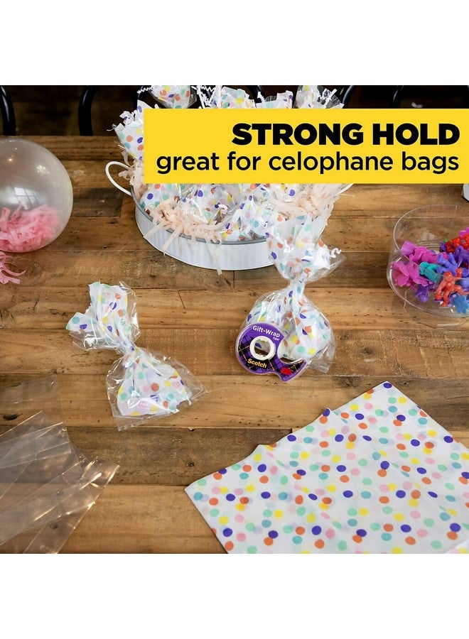 Scotch  Gift Wrap Tape With Dispenser, 3/4 X 23.61 Yds. - Image 5