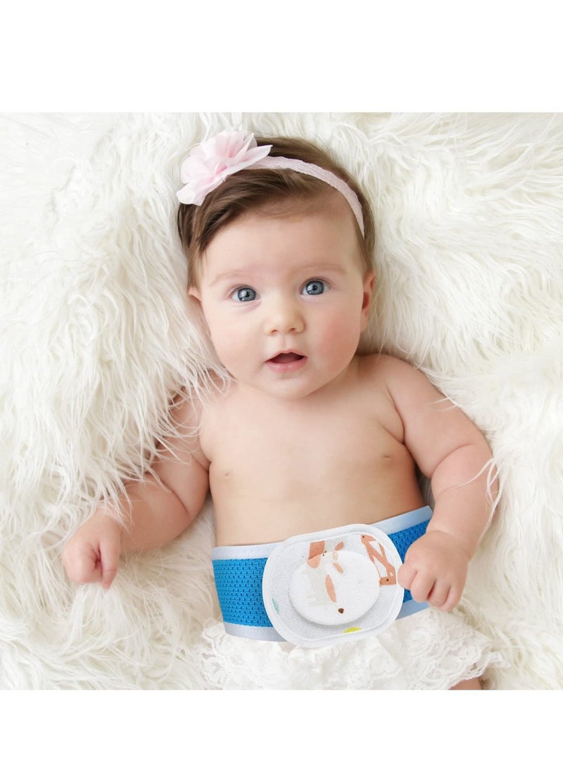 Generic - Umbilical Hernia Belt Baby, 2 Sets Belly Button Band Infant Newborn Belly Support Band, Adjustable Wrap Baby Abdominal Binder Umbilical Truss Cord for Newborn Baby Children Kids Support, Baby Type - Image 1
