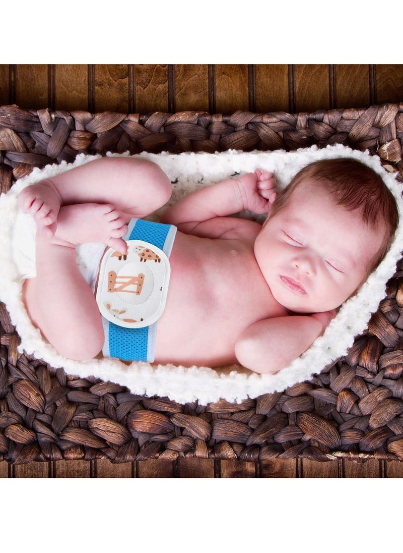 Generic - Umbilical Hernia Belt Baby, 2 Sets Belly Button Band Infant Newborn Belly Support Band, Adjustable Wrap Baby Abdominal Binder Umbilical Truss Cord for Newborn Baby Children Kids Support, Baby Type - Image 1